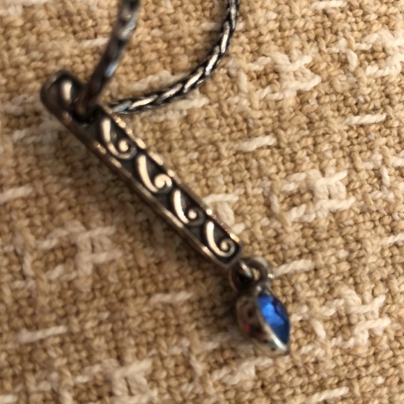 Brighton "A Day Of Love" Blue Swarovski Crystal  Pendant Necklace - Picture 6 of 16